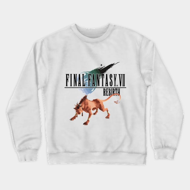 Final Fantasy VII Rebirth Red XIII Crewneck Sweatshirt by peculiarbutcute